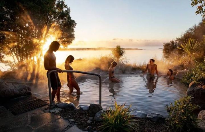 Polynesia outdoor geothermal Spa