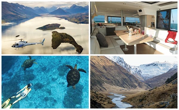 15 Day itinerary for NZ Wilderness Luxury & sailing in New Caledonia