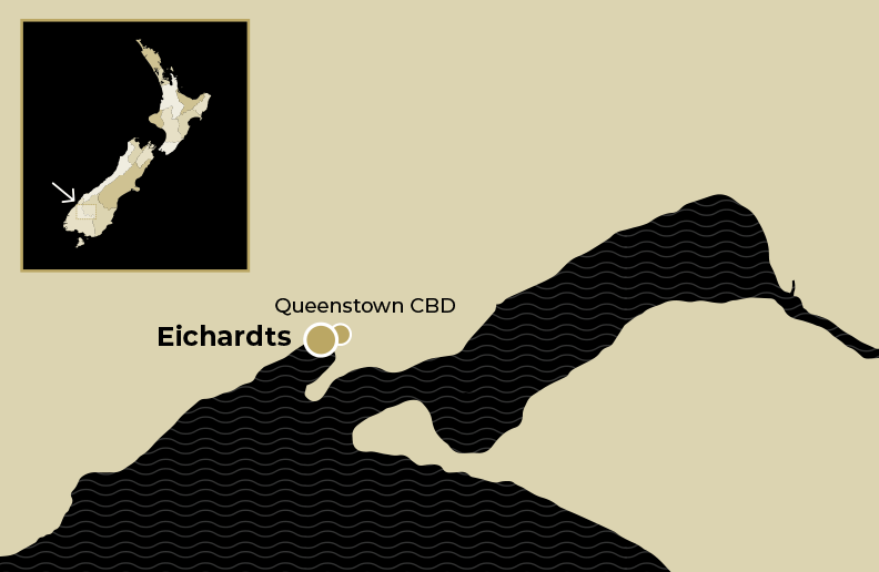 Map for Eichards Private Hotel location