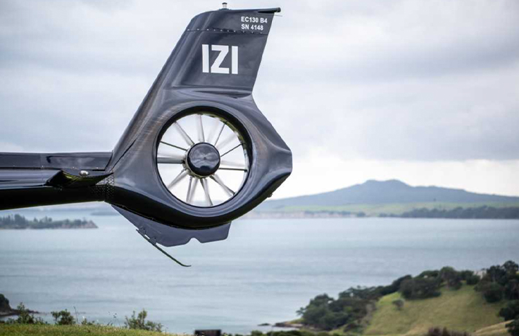 Helicopter transfer to Waiheke Island from Auckland