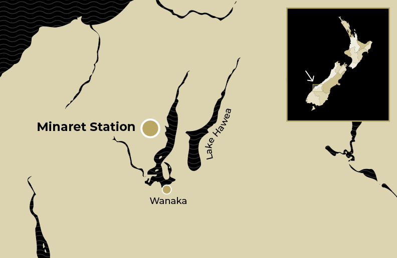 Map for Minaret Station location