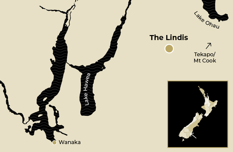 Map for The Lindis location