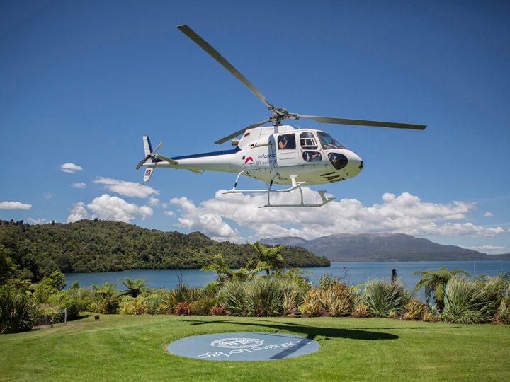helicopter to solitaire lodge