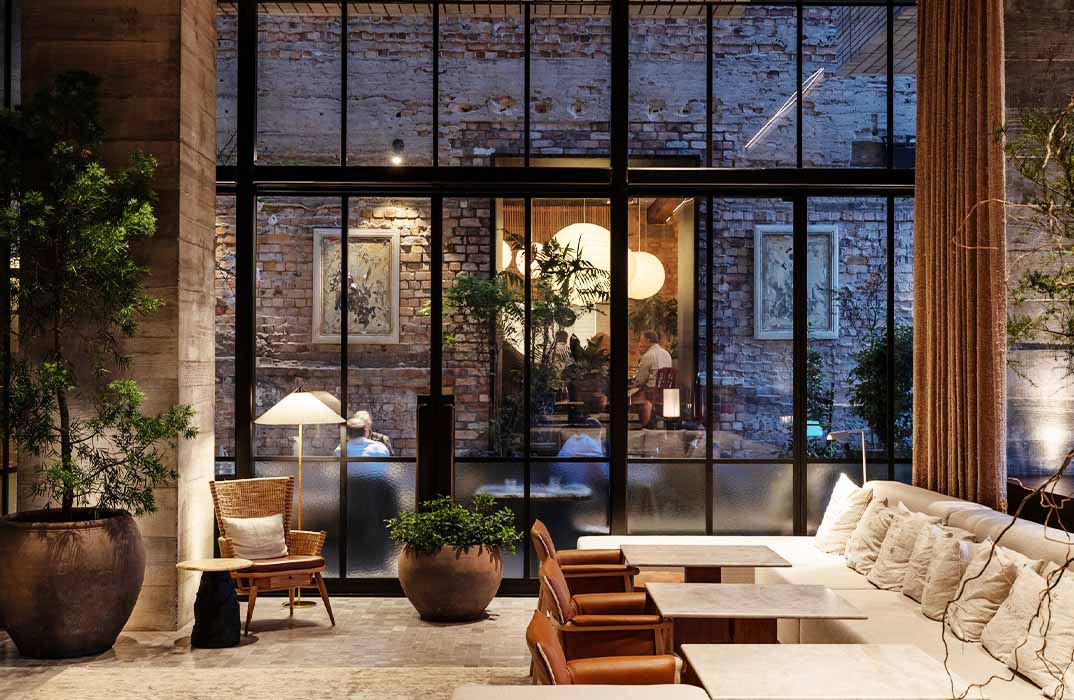 dining at Hotel Britomart