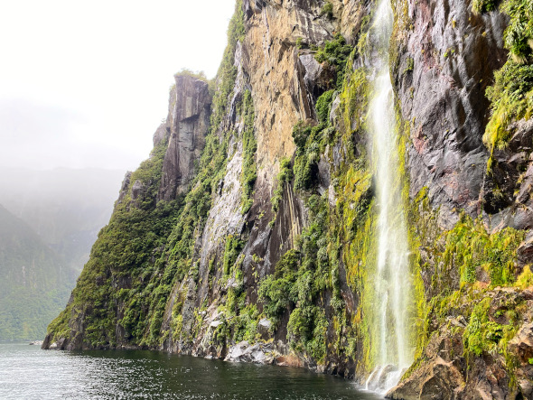 Milford Sound Waterfall
