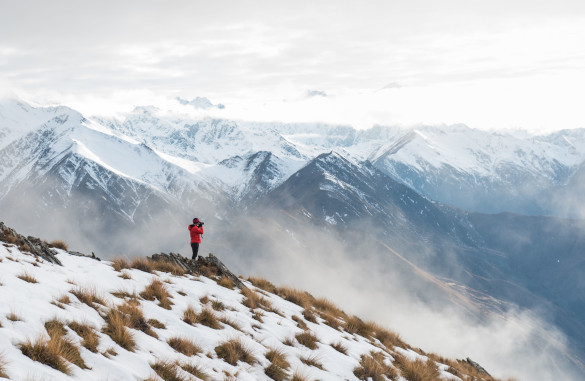 Mt Isthmus Snow