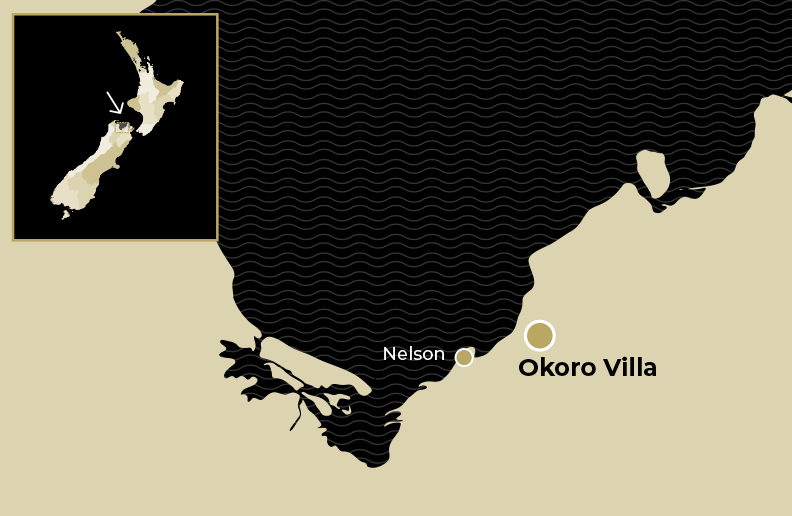 Location Map Okoro Villa