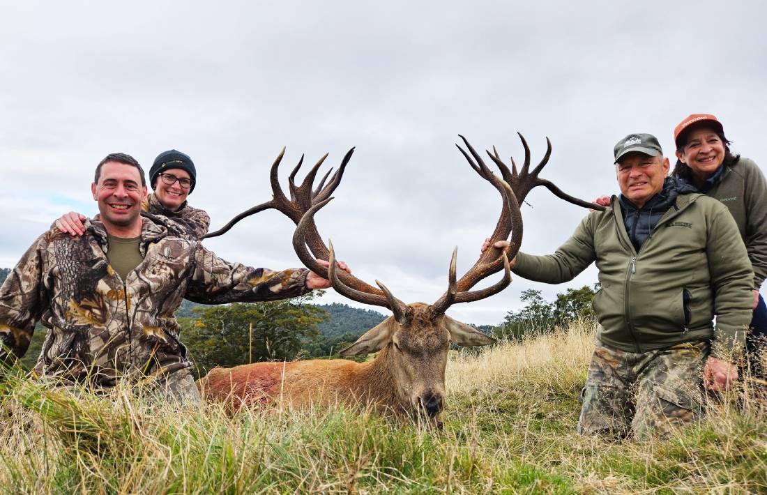 Hunting Red Stag at Poronui