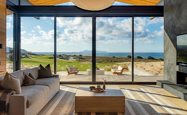 Te Arai villa lounge