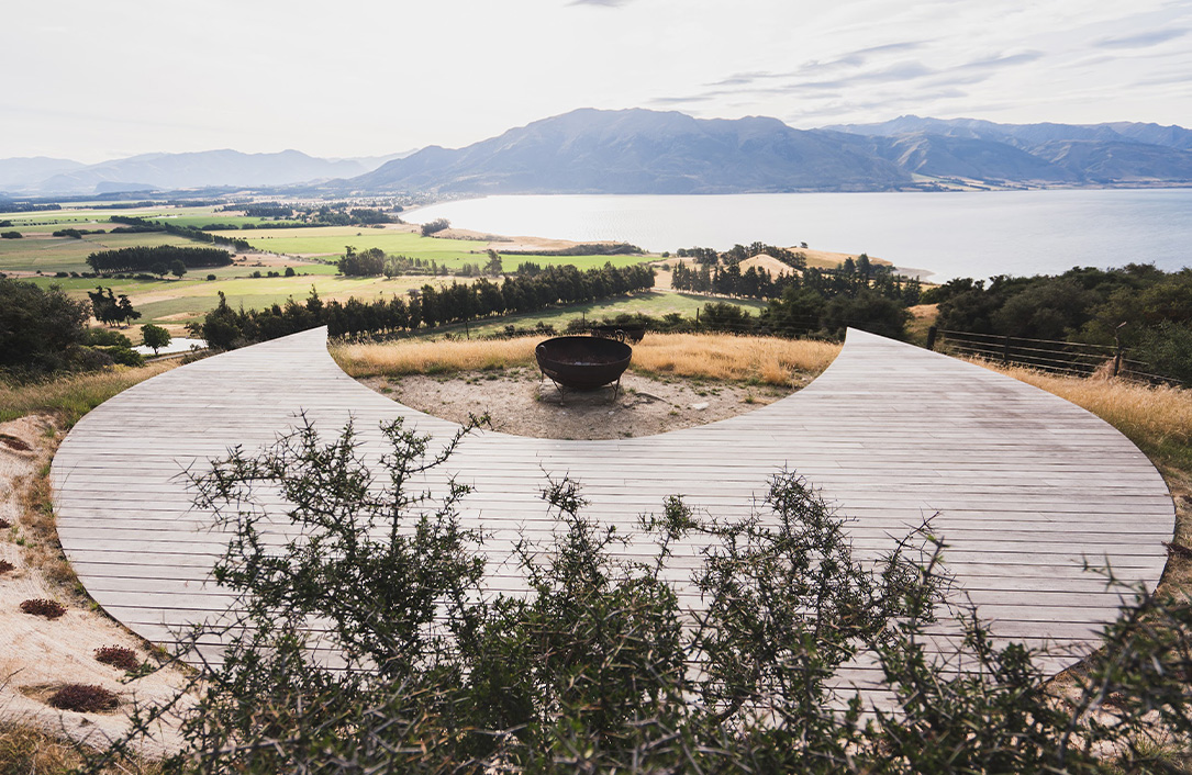 Lake Hawea Station landscape