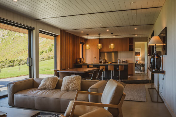 Lake House lake Hawea Station