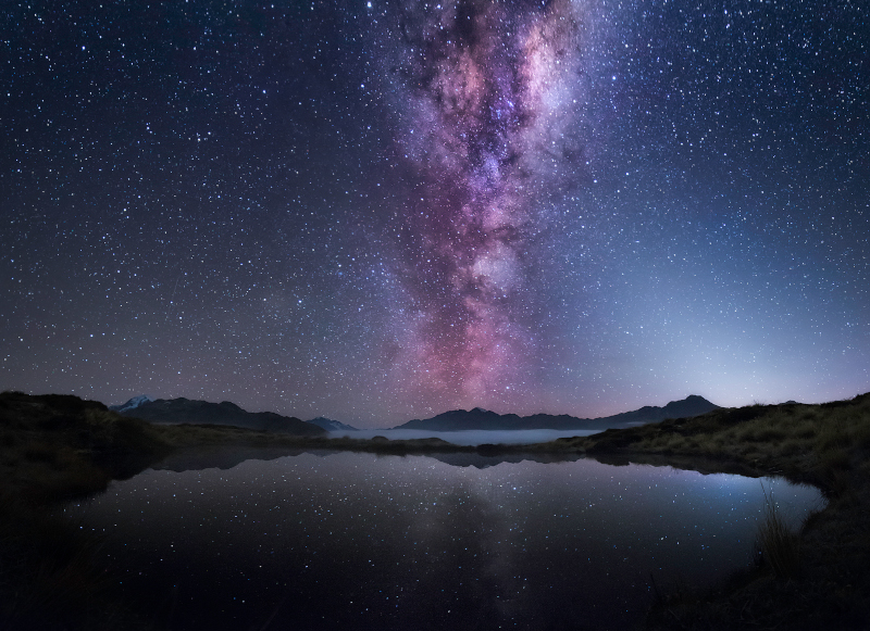 Mount Cook Night Sky