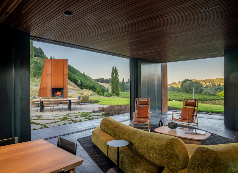 Craggy Range Fireplace