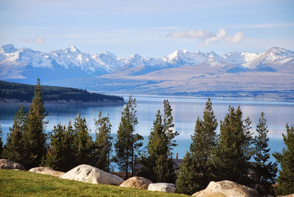 Mount Cook Lakeside Retreat View