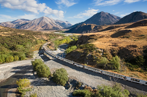 TranzAlpine Train Journey