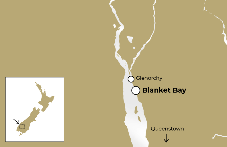 Blanket Bay Map