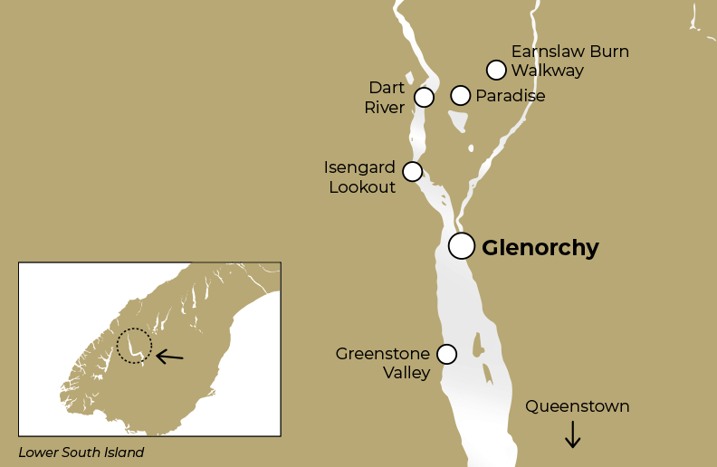 Glenorchy Map