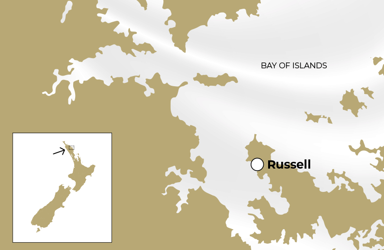 Rusell Bay of Islands