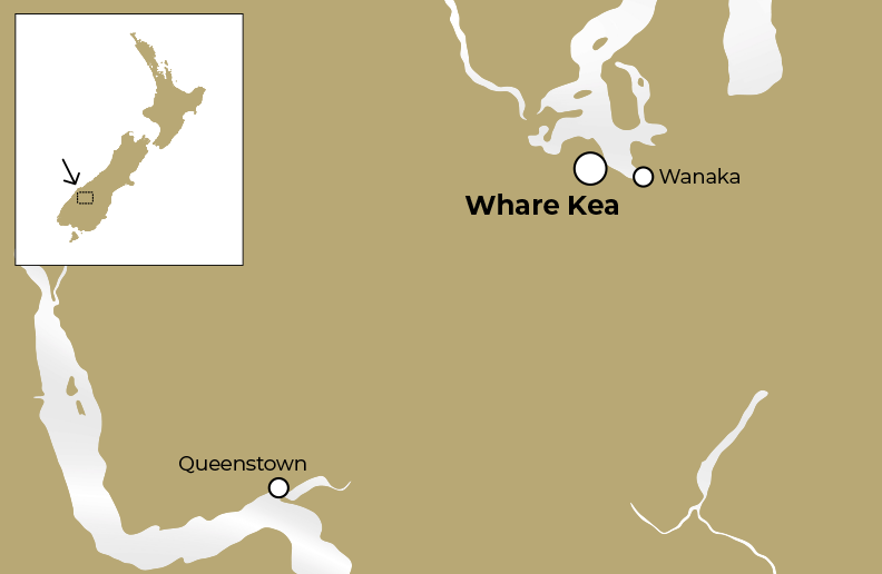 Whare Kea Map