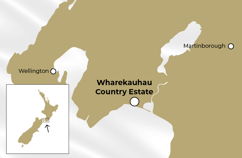 Wharekauhau Country Estate Map