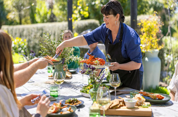 Hapuku Lodge + Tree Houses Cooking classes