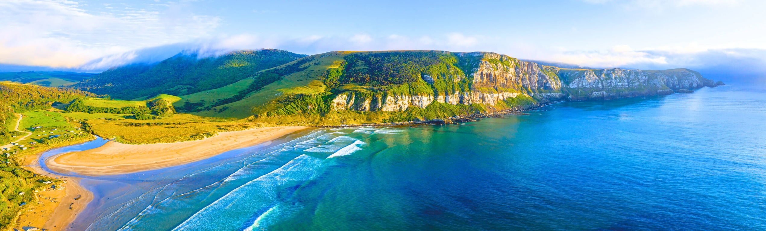 Purakaunui Bay Southland New Zealand